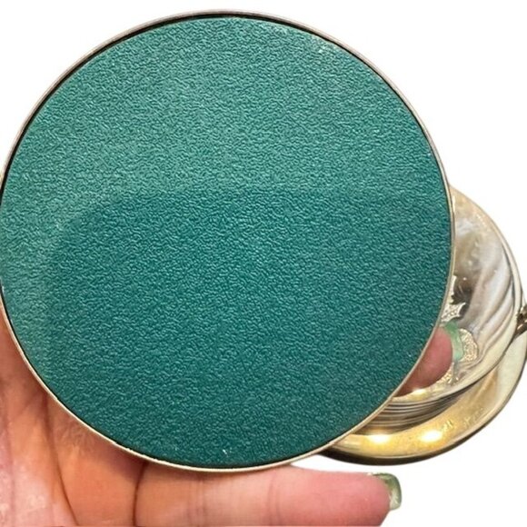 Vintage Silver Plated Noel Coasters Set Of 6 With Green Felt Backing - Picture 3 of 7